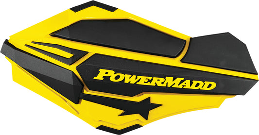 Powermadd Sentinal Handguards (Suzuki Yellow/Black)