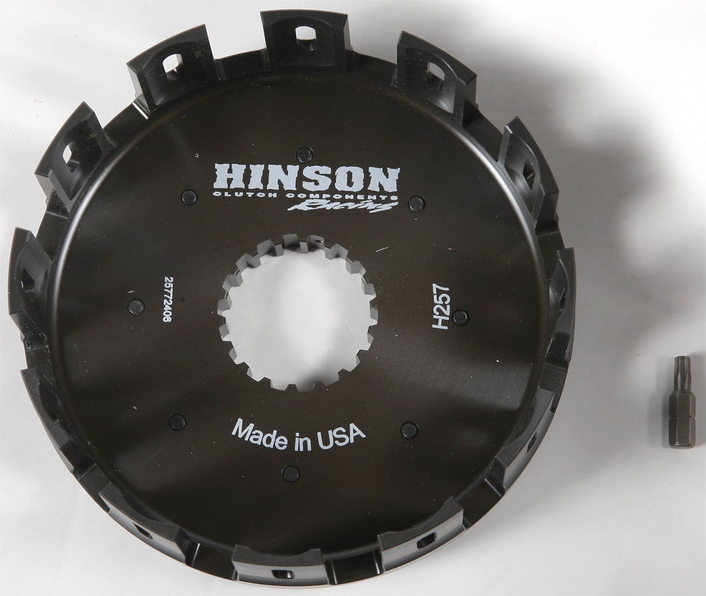 Hinson Billet Clutch Basket Suz/Kaw