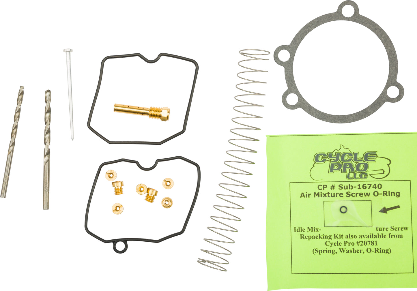 Cycle Pro CV Carburetor Recalibration Kit