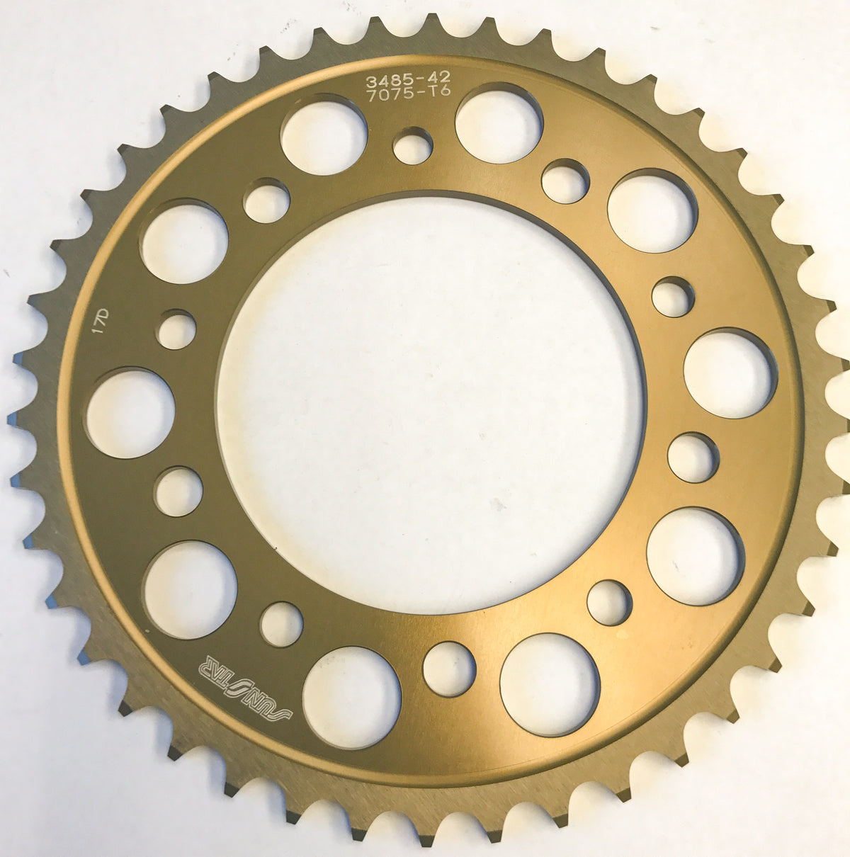 Sunstar Rear Sprocket Aluminum 42T-520 Yam