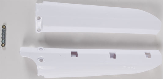 Acerbis Fork Covers White • #24047-30002