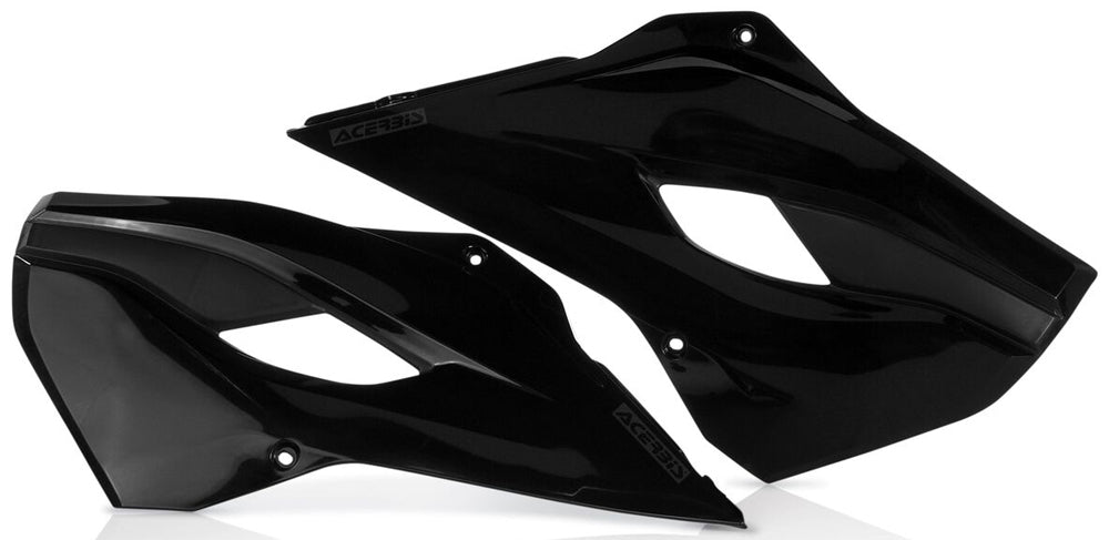 Acerbis Radiator Shrouds Black • #23934-10001