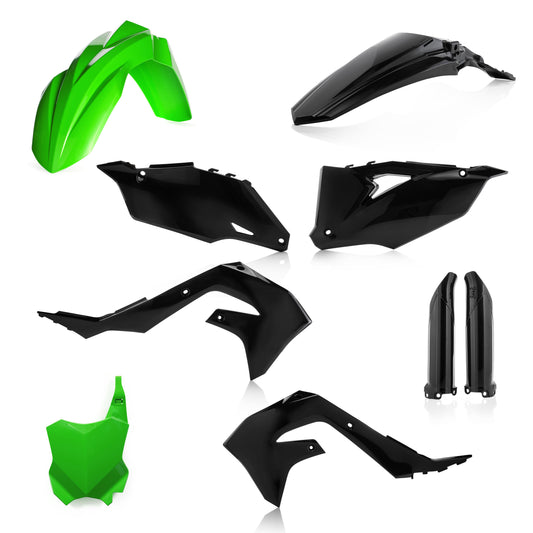 Acerbis Full Plastic Kit Kaw Green/Black • #27362-91089