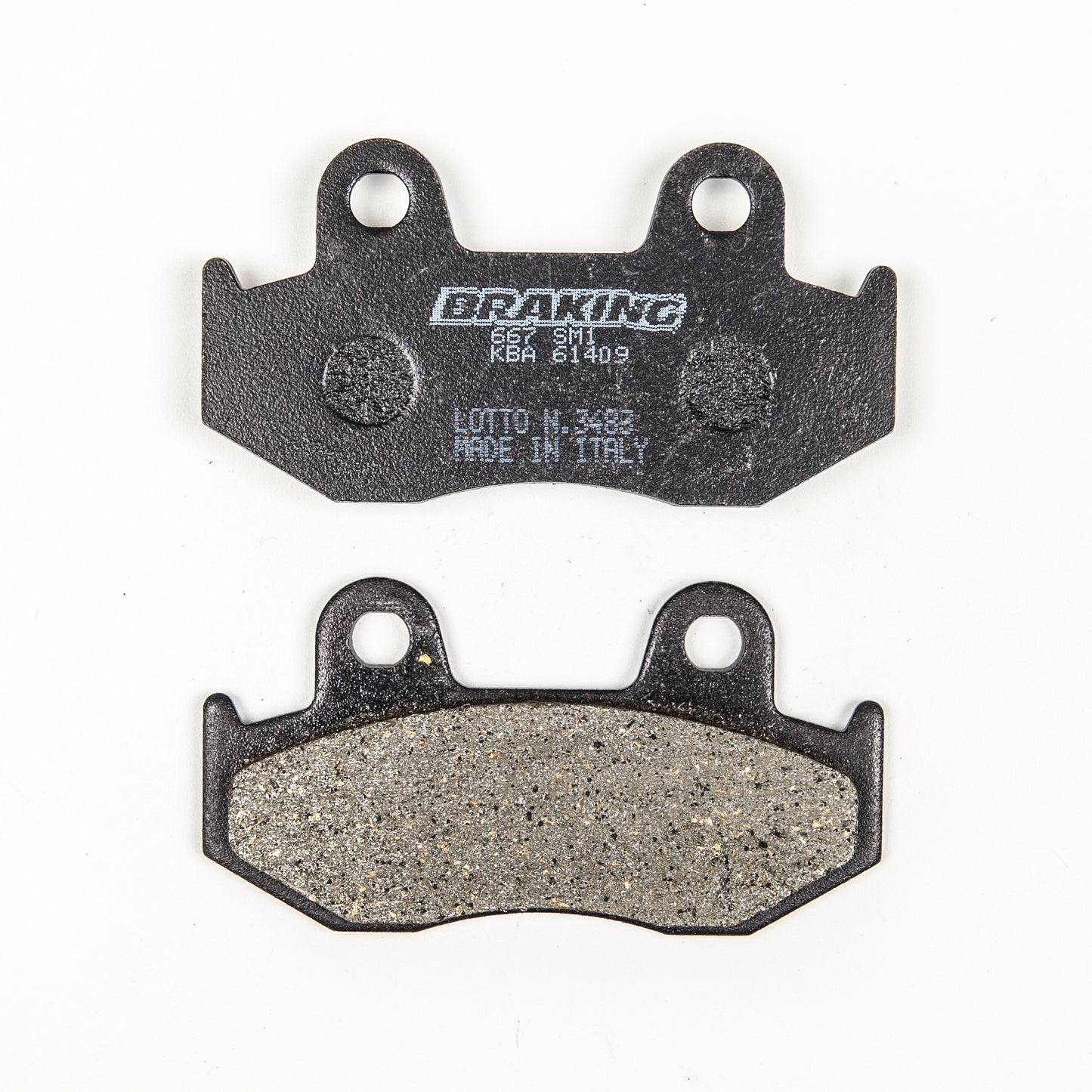 Braking Brake Pad Set Semi-Metallic • #31-667S