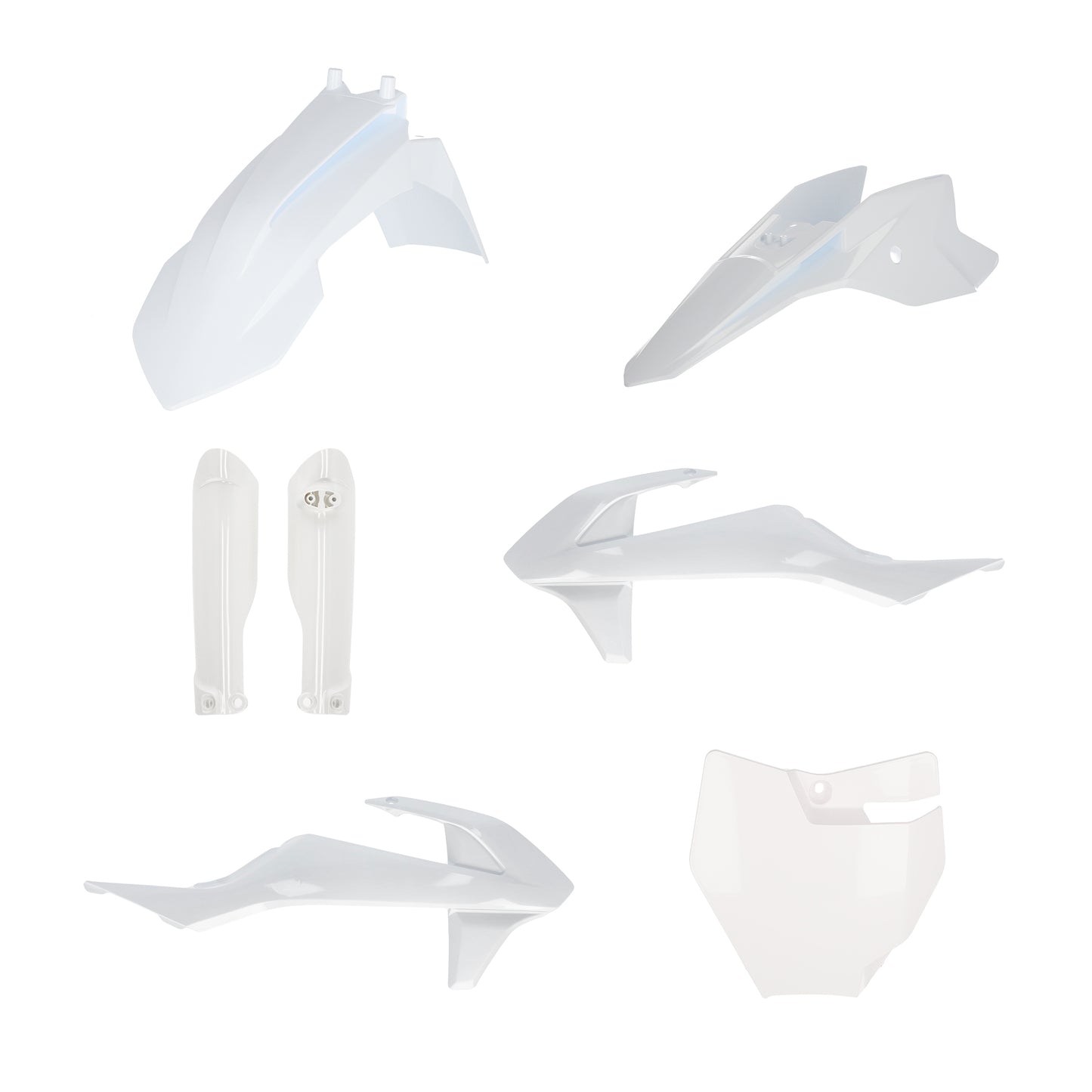 Acerbis Full Plastic Kit White Gas/Ktm