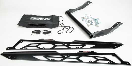 Straightline Hide 'N' Go Rear Bumper S-D 165" Black