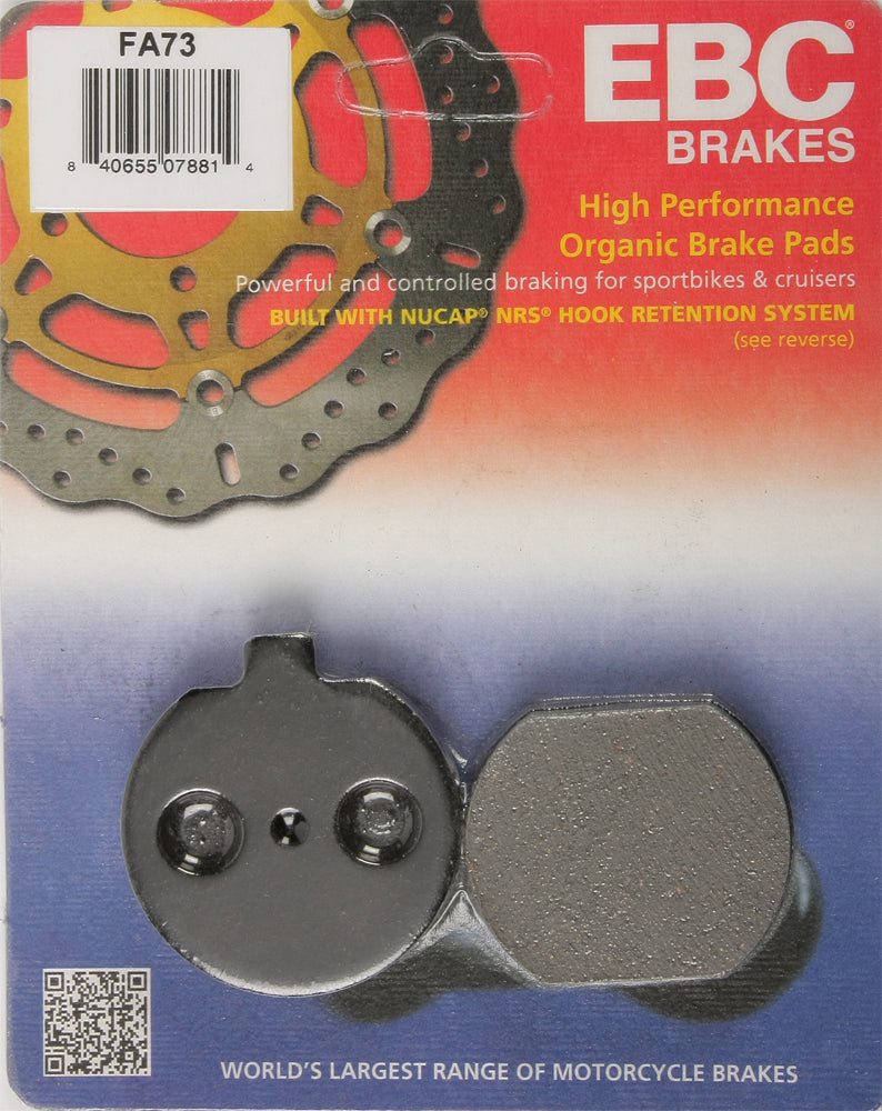Ebc Brake Pads Fa73 Organic