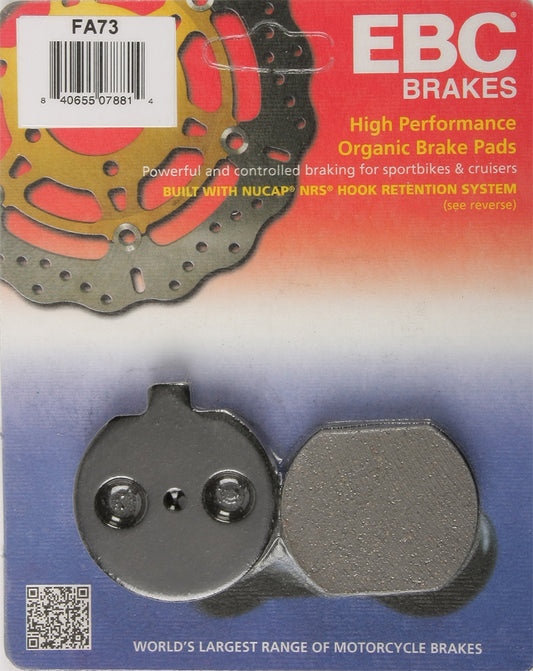 Ebc Brake Pads Fa73 Organic