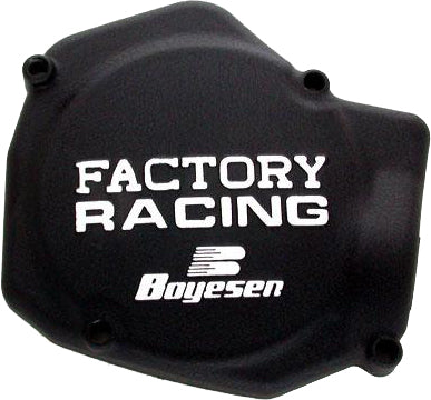 Boyesen Factory Racing Ignition Cover Black • #59-7403B