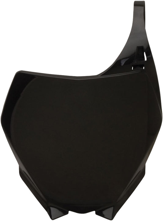 Acerbis Front Number Plate Black • #1591-3505