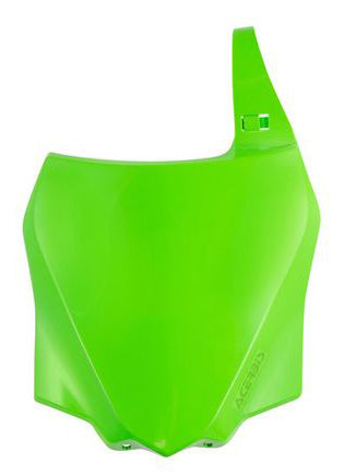 Acerbis Front Number Plate Green • #23740-50403