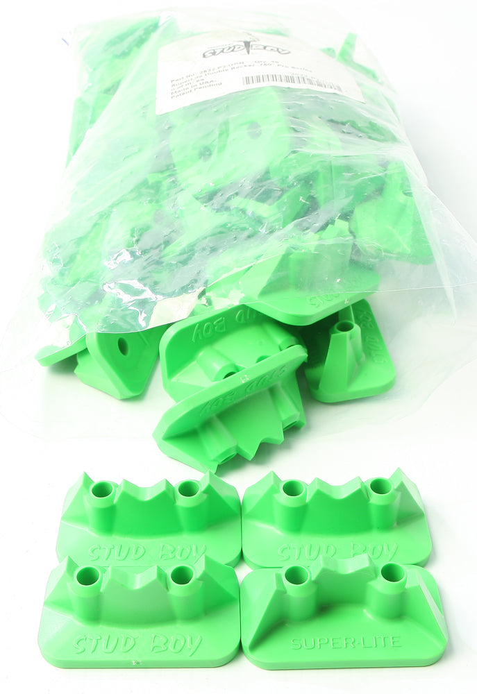 Stud Boy Super-Lite Pro Series Double Backers .75" 48/Pk Green