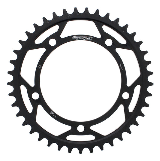 Supersprox Rear Sprocket Steel 41T-525 Blk Suz