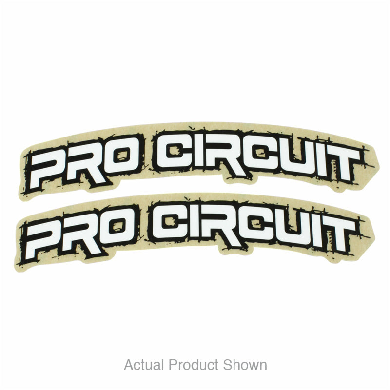 Pro Circuit Fender Sticker