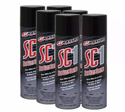 HIGH GLOSS SC1 CLEAR COAT SILICONE SPRAY 17.2 FL OZ- 6 PACK